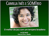 Camila Ines poster: Jazz concert in Brazil