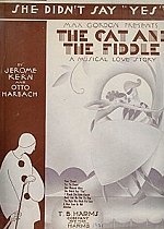 sheet music cover: "She Didn't Say 'Yes'"