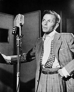 Photo Portriat of Frank Sinatra by William Gottlieb, c. 1947